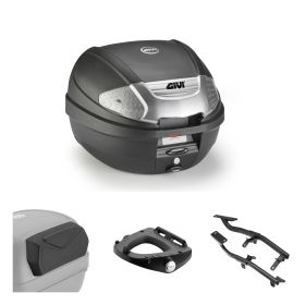 Kit bauletto GIVI E300NT2B nero fumè 30L per KTM