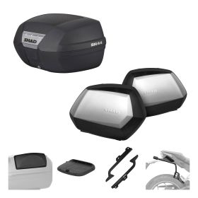 SHAD Complete kit SH44 black and SH35 black for BMW G 310 GS