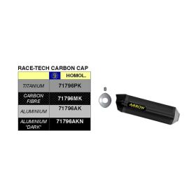 ARROW Race Tech Slip-On Racing Silencer Dark Aluminum Connector for Honda Integra 750 DCT