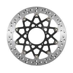 Disque de frein avant NG Racing droit/gauche 5 trous 6,25 mm pour HONDA