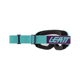 Masque cross LEATT Vizion 2.5 Aqua bleu lentille transparente 90%