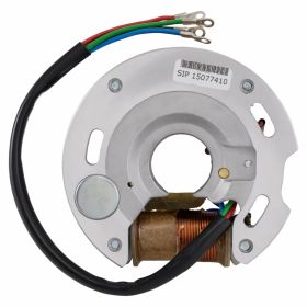 Statore SIP 6V/15W 2 bobine 4 cavi con luce freno per Vespa 50 R