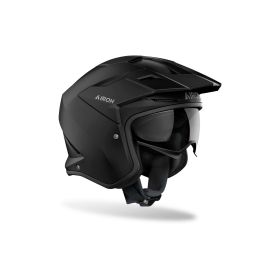 Casque Jet Trial AIROH Kombakt Noir Mat