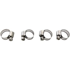Fascette inox Moose Racing 6-16mm 4 pezzi