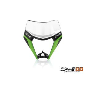 Grafica Maschera Faro Stage6 verde per Ktm Exc
