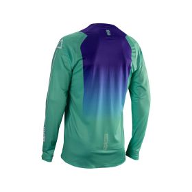 Maillot motocross LEATT Moto 4.5 Lite violet vert filet élastique