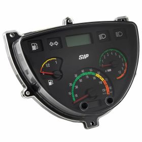 SIP Speedometer Odometer Black Dial 130 km/h for Vespa Excel