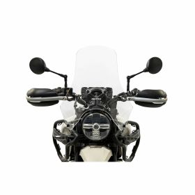 ISOTTA Hohe Windschutzscheibe Transparent 520x480mm Zubehör ROYAL ENFIELD Himalayan