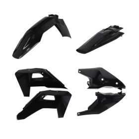 ACERBIS 6-teiliges Verkleidungskit Schwarz für HUSQVARNA