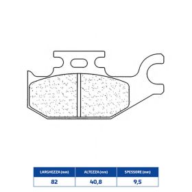 CL BRAKES 2923ATV1 Bremsbelagsatz Sinterverbindung