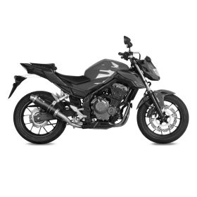MIVV GP Slip-on Exhaust approved in carbon for HONDA CB 500 F
