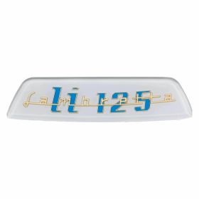 Targhetta posteriore PREMIUM QUALITAT Lambretta LI 125