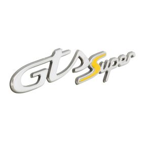 Targhetta PIAGGIO GTS Super cofano destra