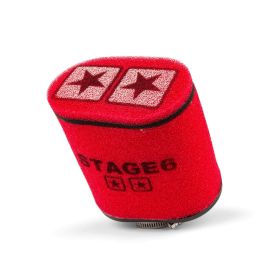 Filtre à air de sport à double couche STAGE6 70 mm rouge