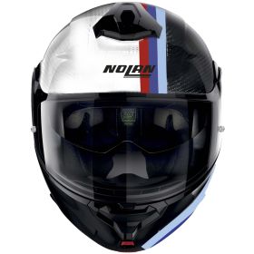 NOLAN X-1005 Ultra Carbon Gemini Modular helmet 349 white red blue
