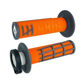 Manopole ODI GRIPS EMIG 2.0 V2 GRIP bloccaggio rapido arancio/grafite