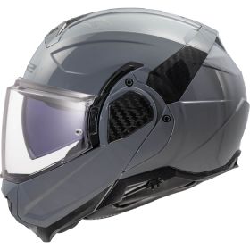Casque Modulaire Reversible LS2 FF910 ADVANT II Solid Gris Nardo Brillant