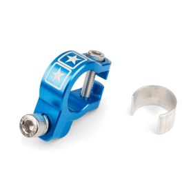 STAGE6 CNC Aluminum Blue Exhaust Clamp
