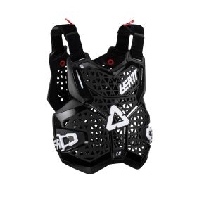 Pettorina moto LEATT 1.5 nero bianco certificazione CE