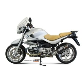 MIVV Oval Slip-on Exhaust Carbon Approved for BMW R 1150 R
