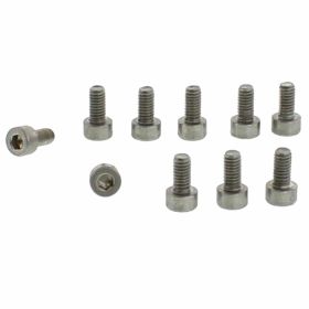 Kit 10 viti MATTHIES testa esagonale M4x0,7 8mm liscia