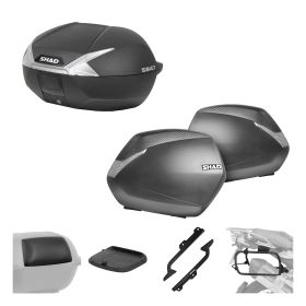 SHAD Complete kit SH47 white and SH36 carbon for BENELLI TRK 702 / X