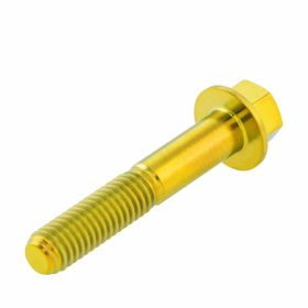Vite SIP M6x35mm SIP oro anodizzato in titanio