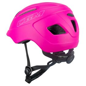 Casque de Vélo Enfant Homologué CGM 870A ROTELLE MONO Fuchsia Mat
