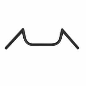 Manubrio nero FEHLING M-Bar acciaio D.22,2mm 610mm