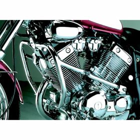 Paramoteur FEHLING chrome pour Yamaha XV 535