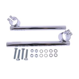 Semimanubri FEHLING acciaio cromati 22mm D.37mm
