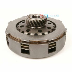 Frizione FERODO 115 mm 20 denti elicoidale primaria 67/68 denti 4 dischi 8 molle