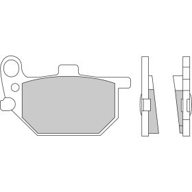 FERODO FDB184P MOTORCYCLE BRAKE PADS