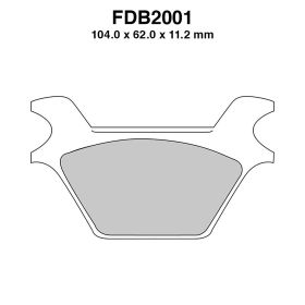 MOTORRAD BREMSBELäGE FERODO FDB2001P