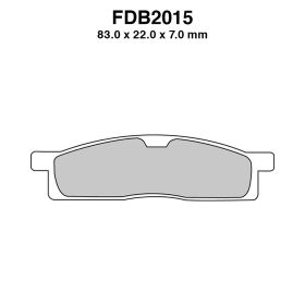 Plaquettes frein moto FERODO FDB2015SG