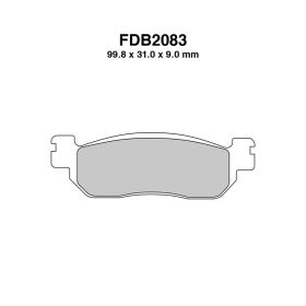 MOTORRAD BREMSBELäGE FERODO FDB2083ST