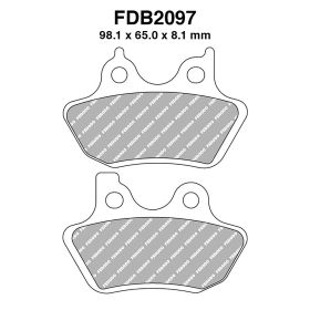 Motorrad bremsbeläge FERODO FDB2097ST