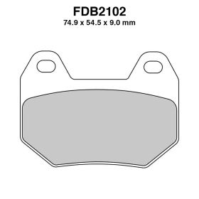 Motorrad bremsbeläge FERODO FDB2102P