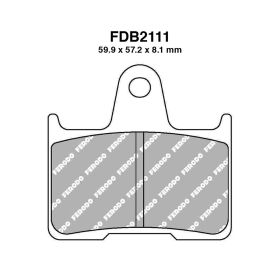 Motorrad bremsbeläge FERODO FDB2111ST