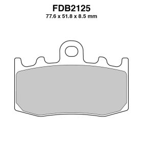 Plaquettes frein moto FERODO FDB2125ST