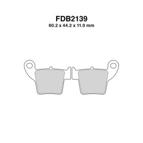 Motorrad bremsbeläge FERODO FDB2139P