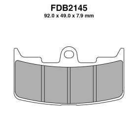 FERODO FDB2145ST Motorcycle brake pads