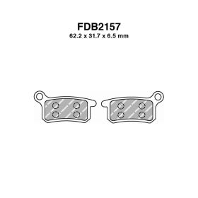 FERODO FDB2157SG Motorcycle brake pads