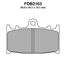 FERODO FDB2163ST Motorcycle brake pads