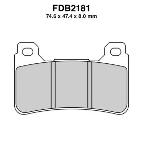Motorrad bremsbeläge FERODO FDB2181ST