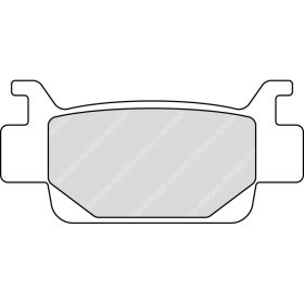 PLAQUETTES FREIN MOTO FERODO FDB2195SG