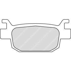 Motorrad bremsbeläge FERODO FDB2212ST