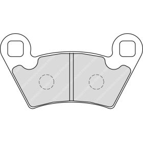 MOTORRAD BREMSBELäGE FERODO FDB2236SG