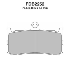 Motorrad bremsbeläge FERODO FDB2252ST