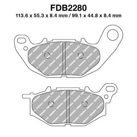 MOTORRAD BREMSBELäGE FERODO FDB2280ST